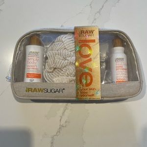 Raw sugar coconut and mango set